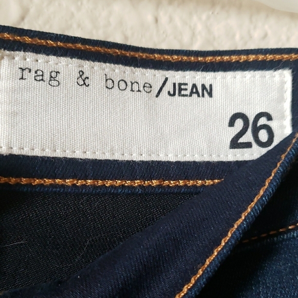 rag & bone Dark Indigo Skinny Jeans - Picture 2 of 7